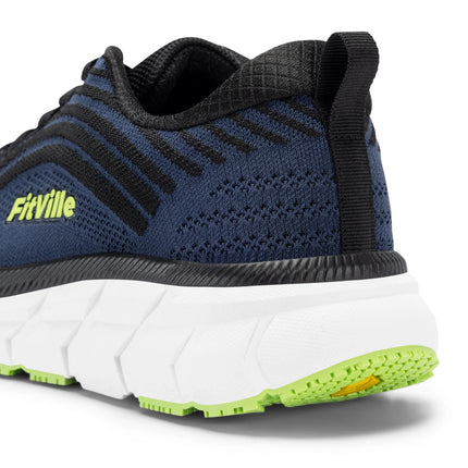 FitVille Wide Toe Box Shoes For Women Breathable Wide Fit Running Shoe Lightweight for Swollen Feet with Cushioned Relief Pain PlatiNum