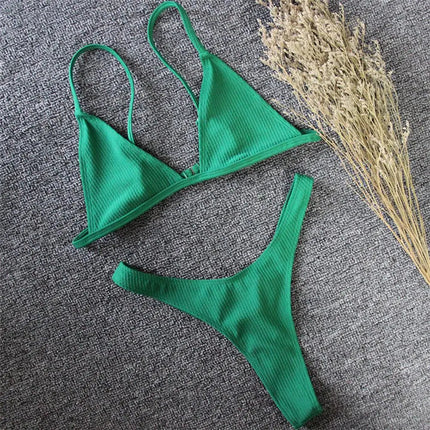 2 pezzi/set bikini da donna sexy set costumi da bagno da donna con cinturino per spaghetti senza fili ad asciugatura rapida platinumshop