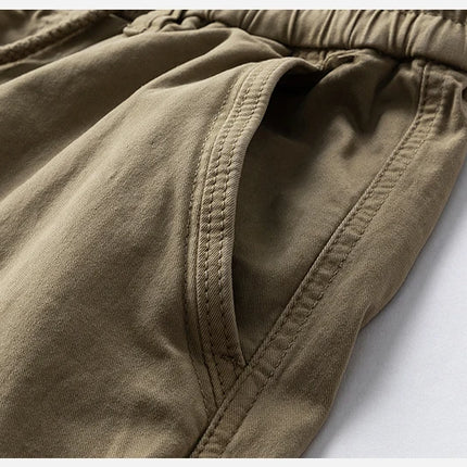 Mens Cargo Pants Autumn Winter Casual Mens Pant Baggy Regular Cotton Trousers Male Combat Military Tactical Pants Multi Pockets