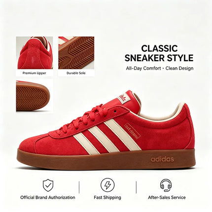 Adidas Samba Originals VL COURT 2.0 Sneakers classiche Scarpe da corsa unisex Comfort Trazione durevole Scarpe casual da esterno KK3774