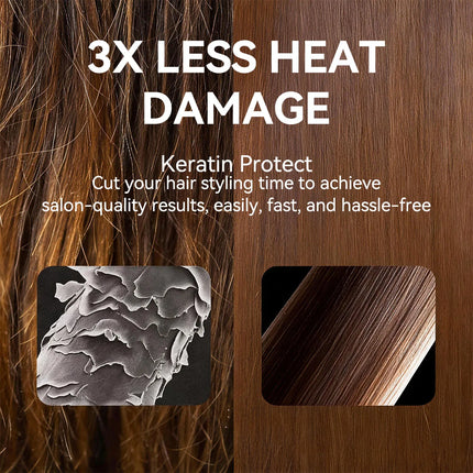 4‑in‑1 Multifunctional Hot Air Brush, One‑Step Hair Dryer, Straightener Curling Iron, Ionic Hot Comb for Salon‑Level Hairstyle
