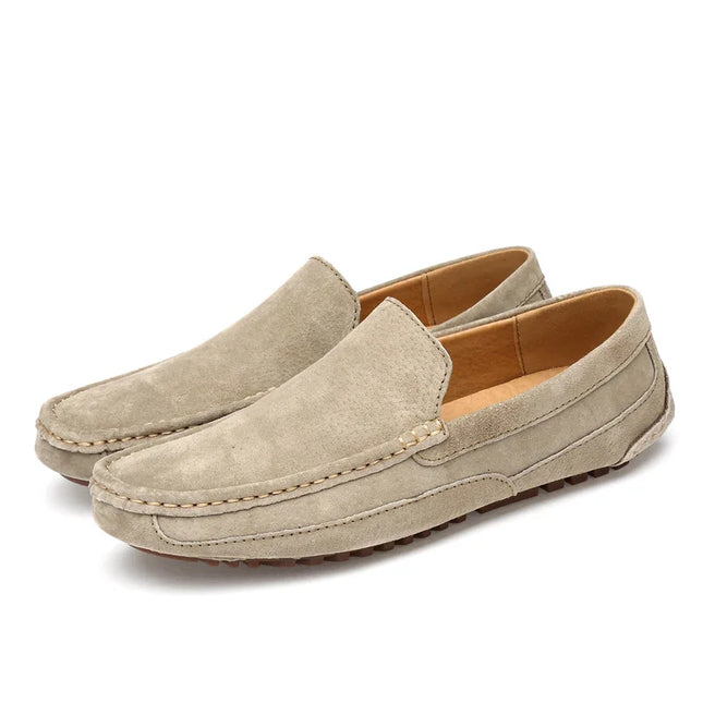Mocassini da uomo in pelle scamosciata di lusso 2022 scarpe casual da uomo scarpe da barca fatte a mano da uomo Slipon scarpe da guida mocassini maschili Zapatos