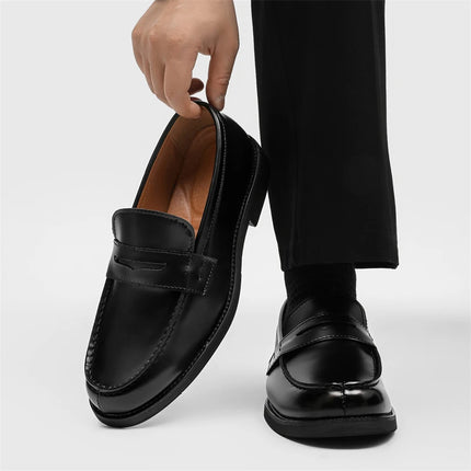 Scarpe casual fatte a mano Scarpe slip-on di vendita calde Mocassini eleganti da uomo in pelle Mocassini comodi di lusso Scarpe da lavoro da passeggio maschili