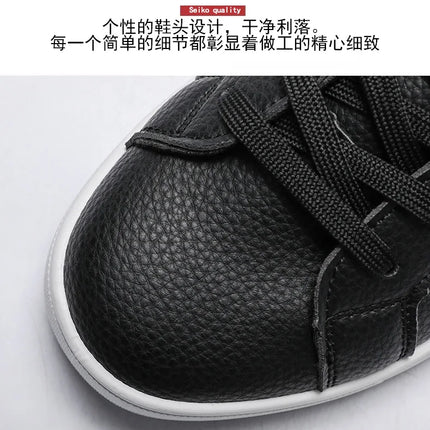 Leather Men's Sports Shoes - Casual Style, Breathable Men's Shoes, Anti-slip and Comfortable, Men's Casual Sneakers