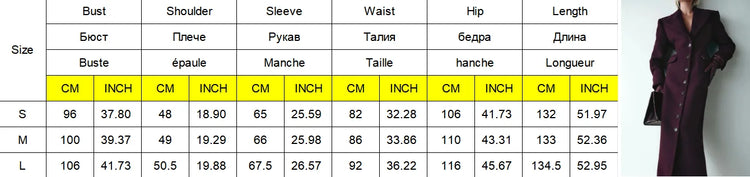 Women's Long Coat Slim V Neck Single Breasted Overcoats Shoulder Pad Maxi Jackets with Belt 2025 New Winter Lady Commute Outwear