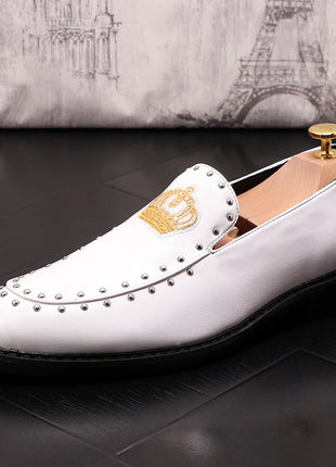 Nuovo arrivo scarpe da uomo Designer di lusso in pelle Casual Driving Oxfords Flats Shoes mocassini da uomo mocassini scarpe italiane per uomo