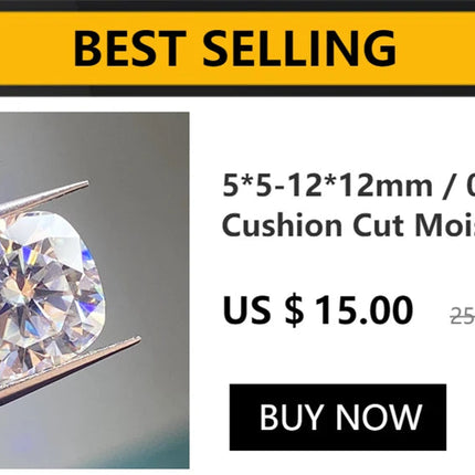 New Premium D Color VVS1 Moissanite Loose Stone Full Size Factory Wholesale Fine Jewelry Certified Moissanite Diamonds With GRA PlatiNum