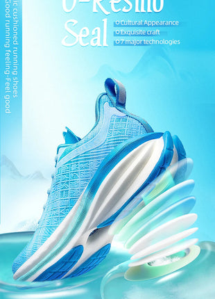 ONEMIX 2025 Scarpe sportive cinesi Nuove scarpe da corsa da uomo ammortizzanti Sneaker da donna leggera e traspirante antiscivolo per esterni PlatiNum