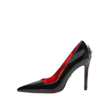 Scarpe da Donna di Design di Lusso, Tacchi Alti a Punta Stiletto con Design a Scettro e Spada Dorata, Moda Regina 2026, Zapatos De Mujer platinumshop