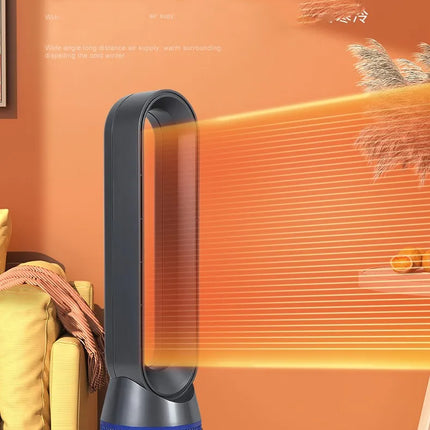 Nuovo riscaldatore 2022, ventilatore domestico a risparmio energetico, riscaldamento termoelettrico a piena velocità, ventilatore senza pale a doppia funzione caldo e freddo