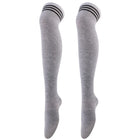 Calze Jk da donna Calzini cosplay per feste di Halloween Calzini sopra il ginocchio Calzini caldi Calza per stivali da donna Calzini lunghi a tripla banda
