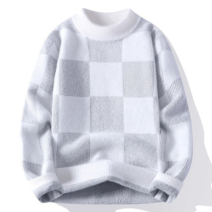 Winter Sweaters for male men thick O-neck sweater men Student youth sweaters autumn Men's wool Casual Knitwear Pullover
