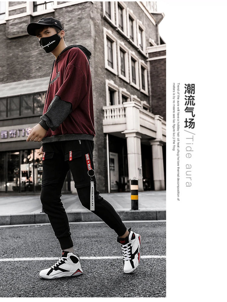 Men Basketball Shoes Fashion Non-slip Mens Casual Sneakers Man Sports High Quality Outdoor Jogging Shoes Boys Athletic Wear Traf