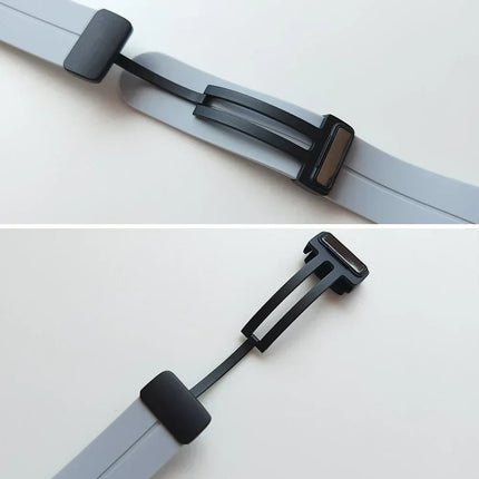 22mm 20mm cinturino magnetico in silicone per Omega X Swatch Joint MoonSwatch cinturino per Xiaomi Watch S4 S3 S2 S1/Huawei GT6Pro GT6 5 4 46 platinumshop