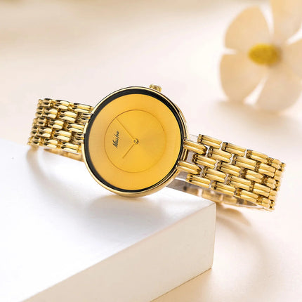 UTHAI orologio da donna leggero marchio di lusso business semplice retrò femminile braccialetto in metallo impermeabile orologio da donna al quarzo moda platinumshop