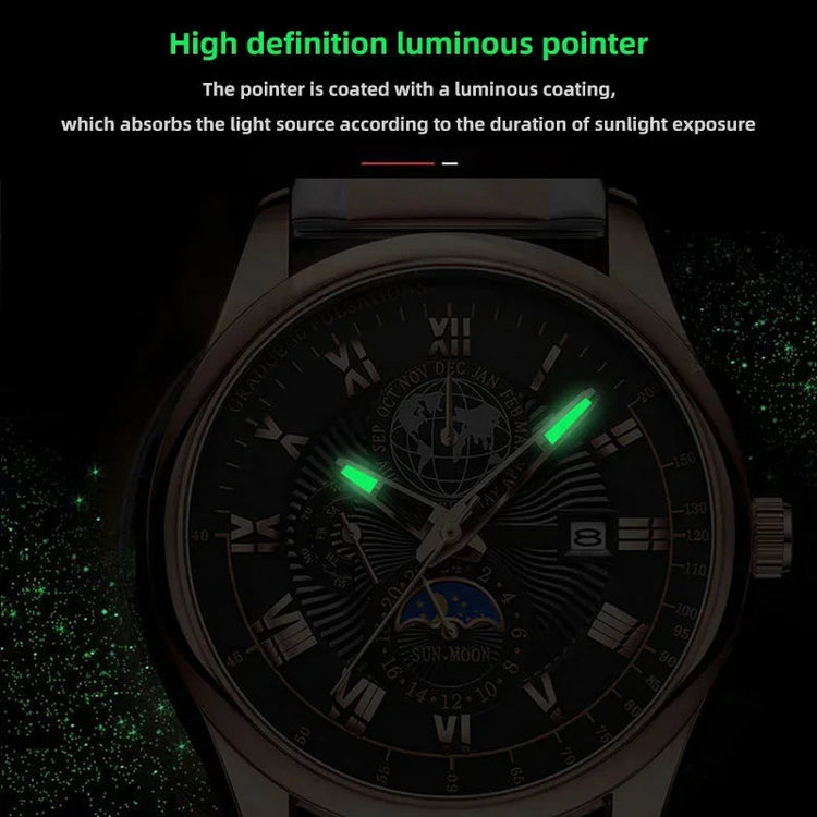 2024 Orologio da uomo alla moda Orologio da polso da uomo sportivo di lusso alla moda Orologio da uomo al quarzo con data in pelle luminosa impermeabile Orologio da uomo platinumshop