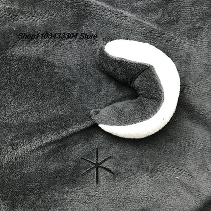 DTR Totoro cosplay sweater Kawaii Hoodie Sweatshirt My Neighbor Coat Fleece Overcoat With Ears Harajuku Cute Jackets ChristmaDTR