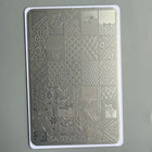XMQ NAIL ART STAMPING PLATES LACE DESIGNS IMAGEPLATES DENIM STYLE TEMPLATE