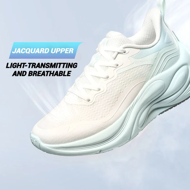 361 Degrees Women Enchanted 2.0 Running Shoes Lightweight Versatile Soft Cushioning Durable Versatile Female Sneakers 682512235 PlatiNum