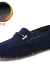 Pelliccia Blu Scuro