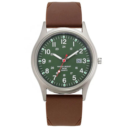 Orologi economici di marca da uomo Studenti Moda Casual Cinturino in silicone Sport Militare Data Orologio da polso al quarzo Nero Relogio Masculino platinumshop