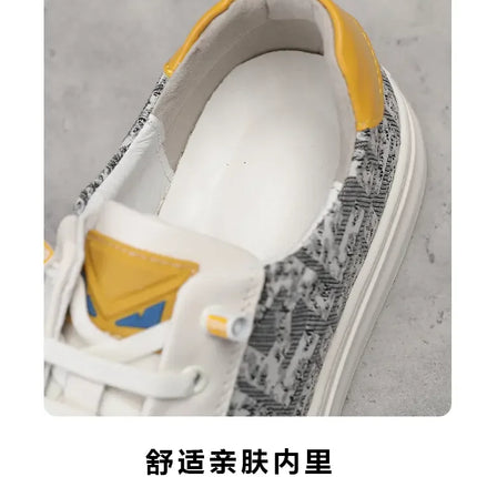 Casual Sneakers Shoes Men Anti-slip Low-top Outdoor Sports Shoes Men Shoes Comfortable Soft Breathable Walking Shoes Me