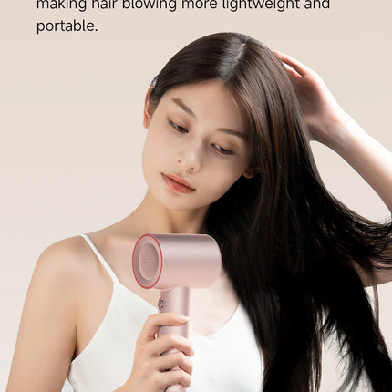 DOCO Hair Dryer 75m/s High Speed 200 Million Negative Ions Hair Care 110000 Rpm Professional Lightweight Home Travel Gift