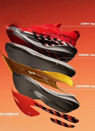 Xtep 160X 7.0 Pro Running Shoes 2025 Professional Marathon PB Carbon Plate Sports Shoes Cushioning Shock Sneakers 975319110041 PlatiNum