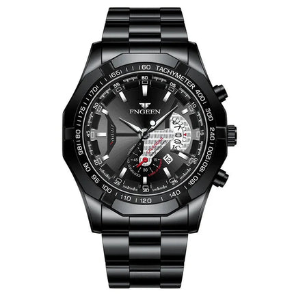 2024 Top Brand di Lusso Orologio di Moda Casual Militare Al Quarzo Sport Orologio Da Polso In Acciaio Pieno Impermeabile Orologio da Uomo Relogio Masculino platinumshop