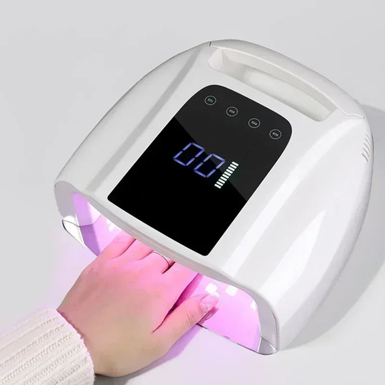 Wireless Rechargeable Uv‑Led Nail‑Lamp Cordless Gel‑Polish‑Dryer For Home‑Spa‑Manicure‑Session Portable Long‑Lasting Nail‑Curing‑Light