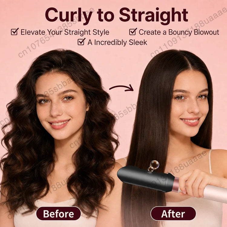 6-in-1 multifunction hair dryer, 110,000 RPM high-speed hair care ionic hair dryer quick drying, automatic curling styling tool