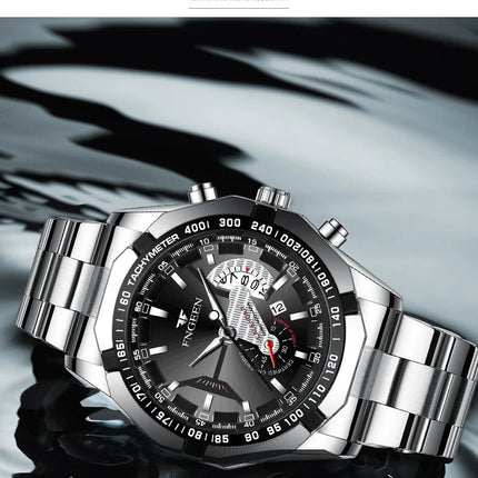 2024 Top Brand di Lusso Orologio di Moda Casual Militare Al Quarzo Sport Orologio Da Polso In Acciaio Pieno Impermeabile Orologio da Uomo Relogio Masculino platinumshop