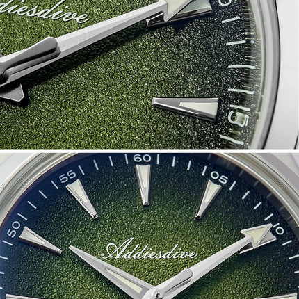 ADDIESDIVE Luxury 39mm Men Automatic Watch 8215 Mechanical BWG9 Super Luminous 100m Waterproof Watches Bubble Glass Men‘s Watch