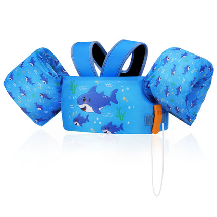 Children's Life Jacket Children's Swimming Arm Floating Whistle Life Vest Baby Swimsuit Safety Foam Pool Accessories for Kayak