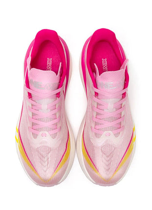 ONEMIX YUE SHUANG Scarpe da corsa estive da uomo Design leggero Asciugatura rapida Maratona Supporto per l'assorbimento degli urti Sneakers da uomo PlatiNum