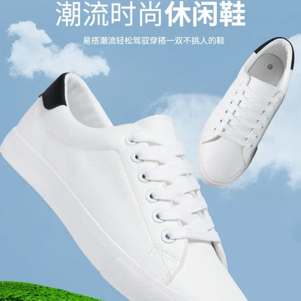 Classic Men Leather Casual Shoes High Quality Comfortable Platform Sneakers Men Flats Shoe Loafers British Jogging Shoe Hot Sale