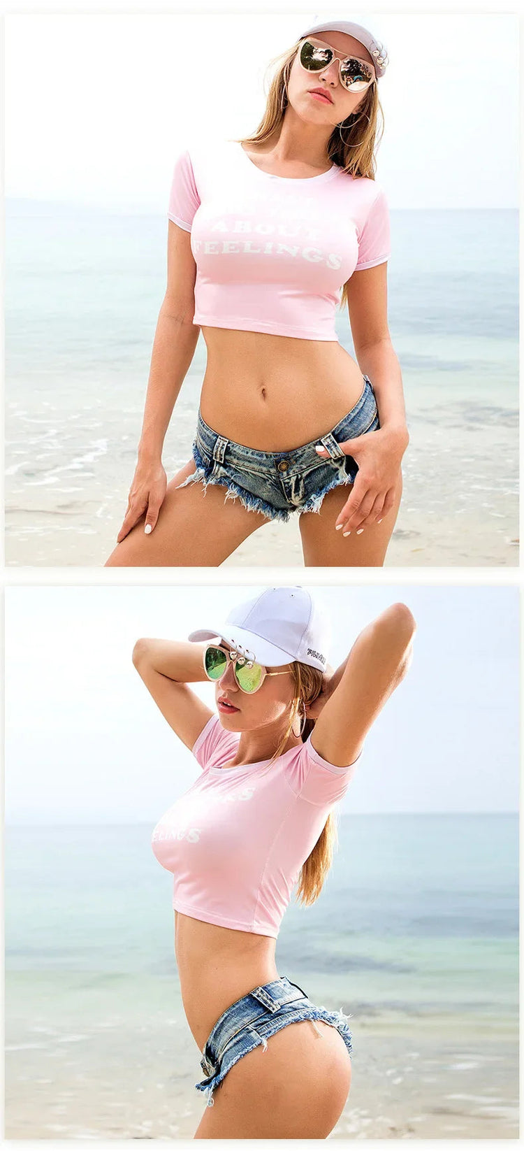 Women's Denim Shorts StreetWear Y2k Low Waisted Denim Beach Bikini Retro Super Shorts Nightclub Bar Pole Dance Clotheshot Summer PlatiNum