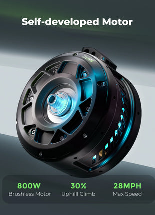 Isiswheel GT1 Scooter elettrico Motore 800W Batteria 48V10Ah EScooter 10 Pneumatico fuoristrada Pieghevole City Commuter E-Scooter