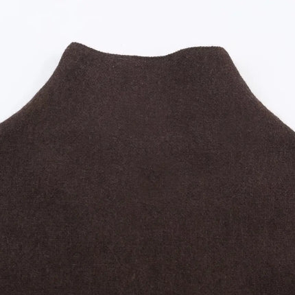NLZGMSJ Autumn Women Fur Splice Cape Jacket New Fashion Loose Leisure Poncho Coat Elegant Hight Street Women Cloak ﻿Y2K