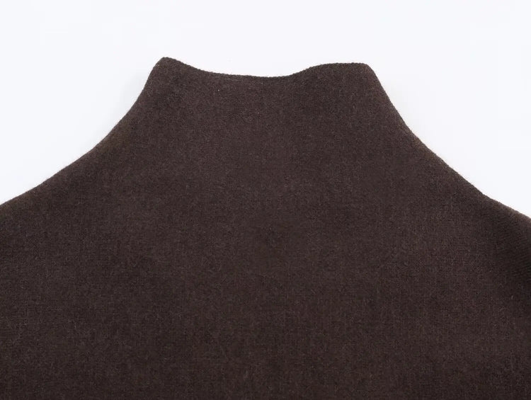 NLZGMSJ Autumn Women Fur Splice Cape Jacket New Fashion Loose Leisure Poncho Coat Elegant Hight Street Women Cloak ﻿Y2K