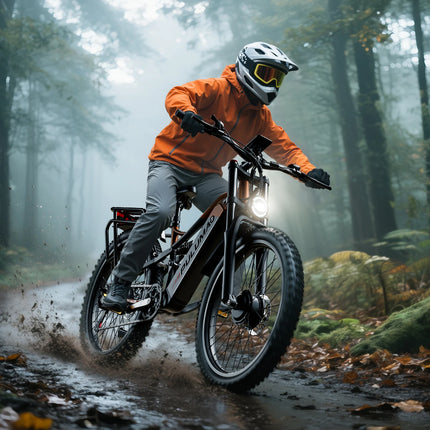 PULUMA PE86pro Bicicletta Elettrica 48V20Ah 1000W, Bici Elettrica da Città con Freni Idraulici, Doppio Motore, Mountain Bike Fuoristrada