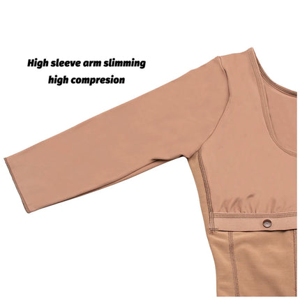 Guaine colombiane per tutto il corpo Shaper Tute ad alta compressione Postoperatorio Dopo il parto Lipo Braccio Vita più sottile Riducendo Shapewear