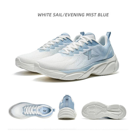Xtep Running Shoes For Men Breathable Wear-Resistant Men's Sports Shoes Lightweight Jogging Cushioning Sneakers 877119110026 PlatiNum