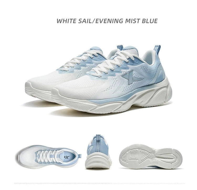 Xtep Running Shoes For Men Breathable Wear-Resistant Men's Sports Shoes Lightweight Jogging Cushioning Sneakers 877119110026 PlatiNum