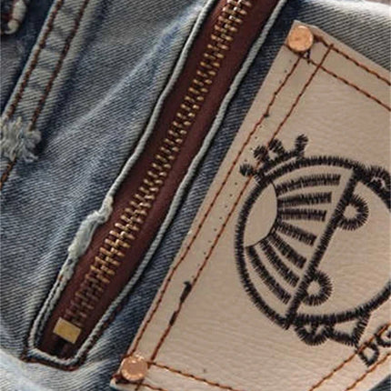 Summer Women Kpop Jean Shorts Abi Y2K 2000s Ripped Denim Hot Pants Grunge Gyaru Japanese American Retro Cyber Punk Harajuku Tide PlatiNum