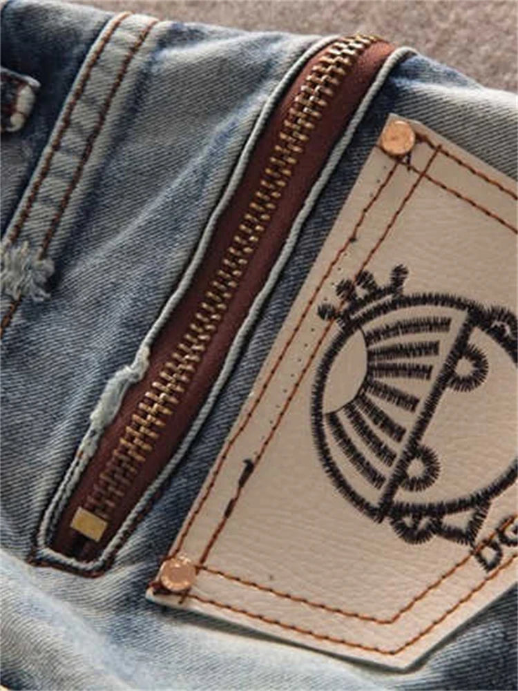 Summer Women Kpop Jean Shorts Abi Y2K 2000s Ripped Denim Hot Pants Grunge Gyaru Japanese American Retro Cyber Punk Harajuku Tide PlatiNum