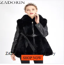 ZADORIN S-6XL Mink Coat Winter Black White Faux Fur Coat Woman Elegant Fluffy Faux Fur Jacket Top Short Fur Coats Woman Clothing