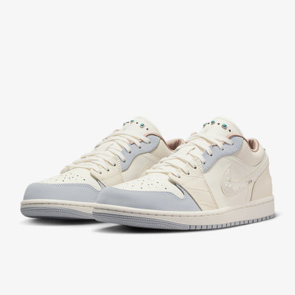 Scarpe sportive durevoli Nike Air Jordan 1 Low originali da donna IH7323-100 platinumshop