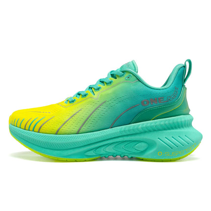 ONEMIX Nuove scarpe da corsa ammortizzanti per uomo Runner pesanti adatti Stringate Sport Donna Scarpe da ginnastica da uomo atletiche all'aperto antiscivolo PlatiNum