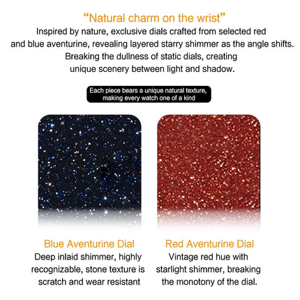AddiesKIN Men Watch BGW9 Luminous Red Goldstone Dial Sapphire Glass 20Bar Waterproof Japan 9015 K010 Automatic Mechanical Watch